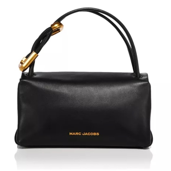 MARC JACOBS The Mini Dual Bag Black/Gold - Picture 8 of 13